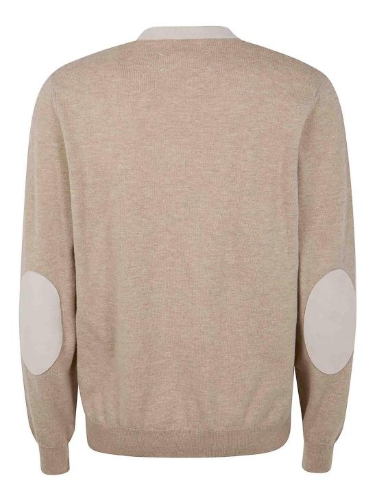 25FW 마르지엘라 V넥 가디건 S67HP0034M13177003F NUDE NEUTRALS - MAISON MARGIELA