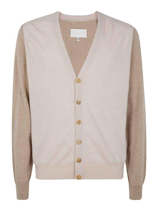 25FW 마르지엘라 V넥 가디건 S67HP0034M13177003F NUDE NEUTRALS