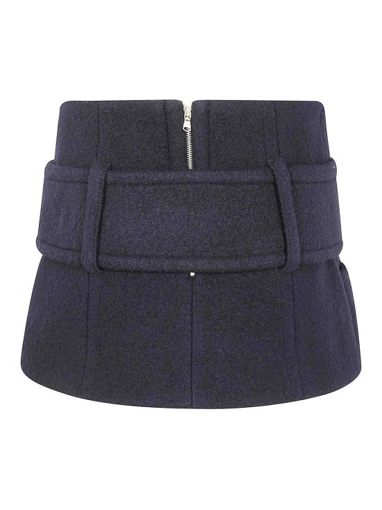 25FW 파투 숏 스커트 SK0990232999B BLACK - PATOU