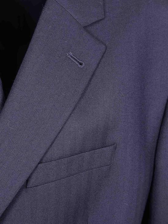 25FW 드리스 반 노튼 수트 자켓 25201043221935E15 BLUE - DRIES VAN NOTEN