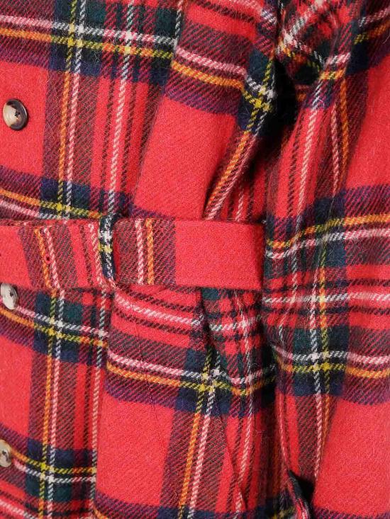 25FW 폴로 랄프로렌 플래드 울 트위드 발마칸 코트 715981028001BRIGHT Red - POLO RALPH LAUREN