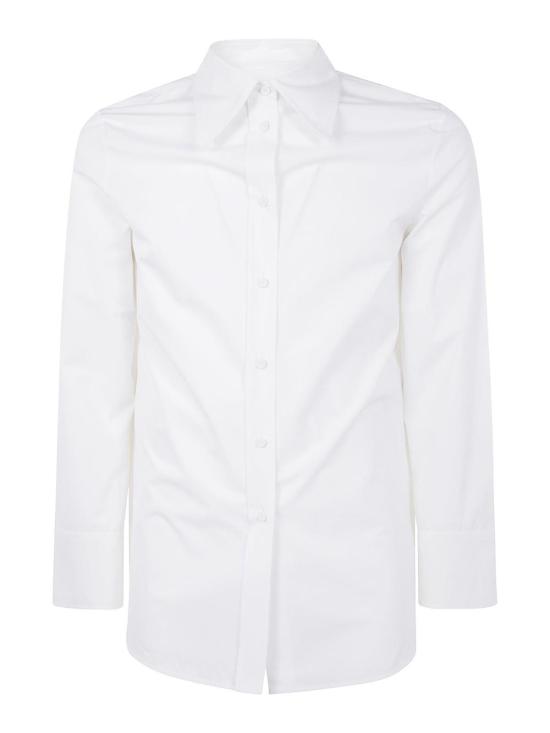 25FW 질샌더 셔츠 J02DL0255J45002100 WHITE