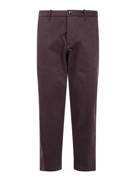 25FW 나인인더모닝 스트레이트 팬츠 9FW25GVE57BROWN