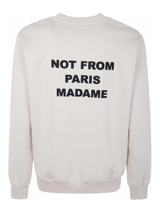 25FW 드롤드무슈 탑 PERMSW149COMT White - DROLE DE MONSIEUR