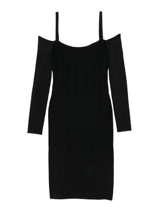 25FW 뮈글러 미디 스커트 25F2RO17251133199 Black