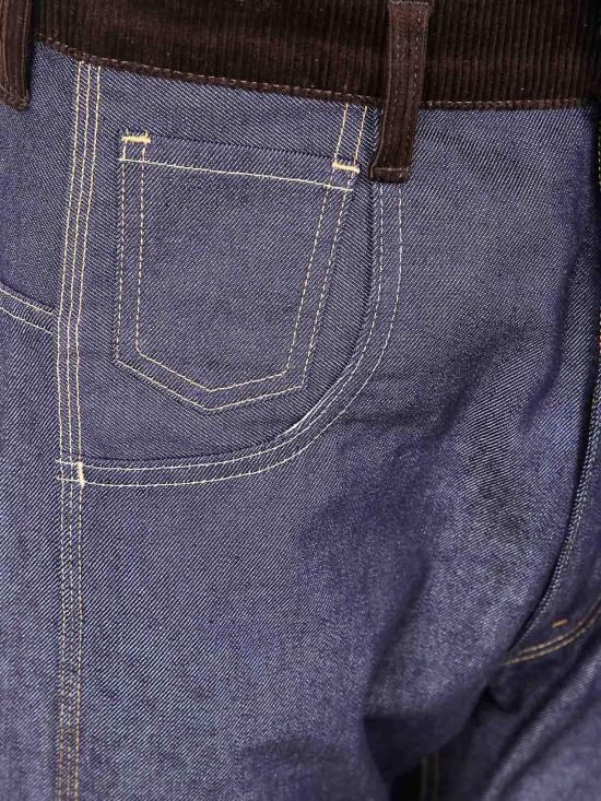 25FW 와타나베 준야 스트레이트 팬츠 WPP203INDIGO Blue - JUNYA WATANABE