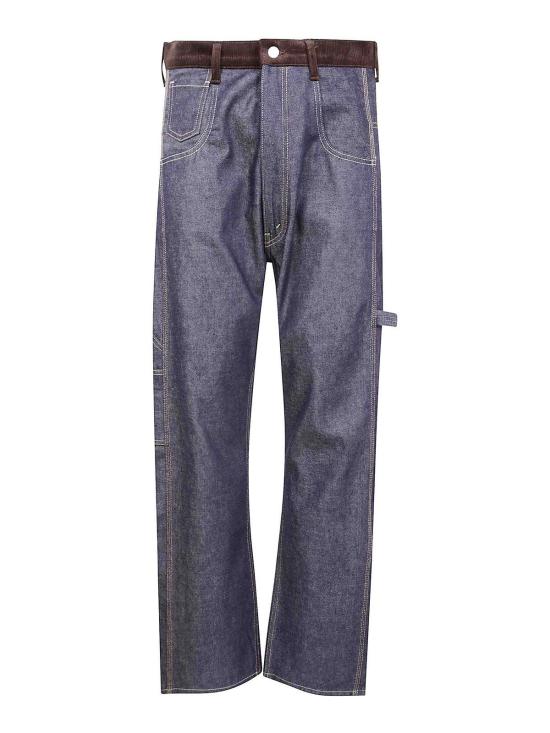 25FW 와타나베 준야 스트레이트 팬츠 WPP203INDIGO Blue