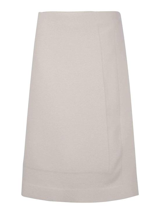 25FW 질샌더 미디 스커트 J02MA0310J14804268 Nude Neutrals