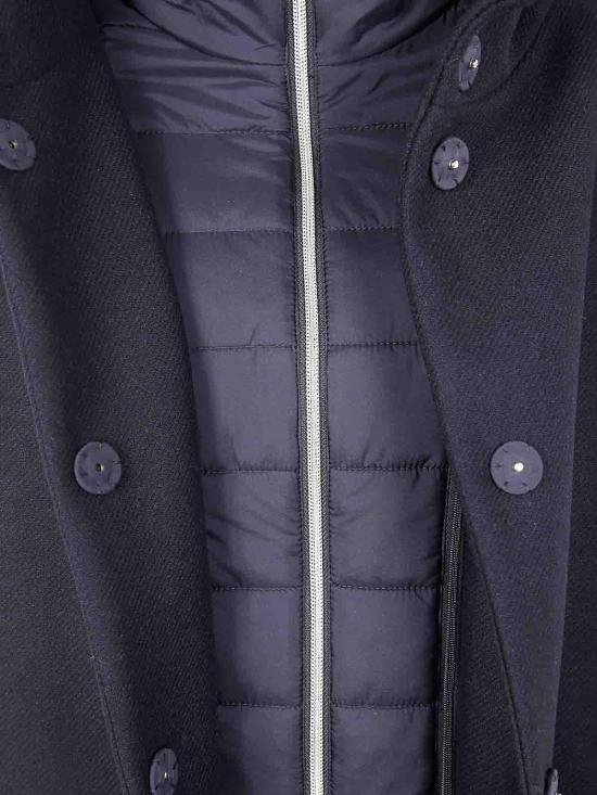 25FW 에르노 하이넥 퀼티드 롱 자켓 GC000520D333449300 BLACK - HERNO