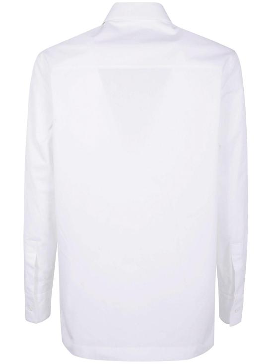 25FW 질샌더 긴팔 셔츠 J22DL0321J45002100 White - JIL SANDER