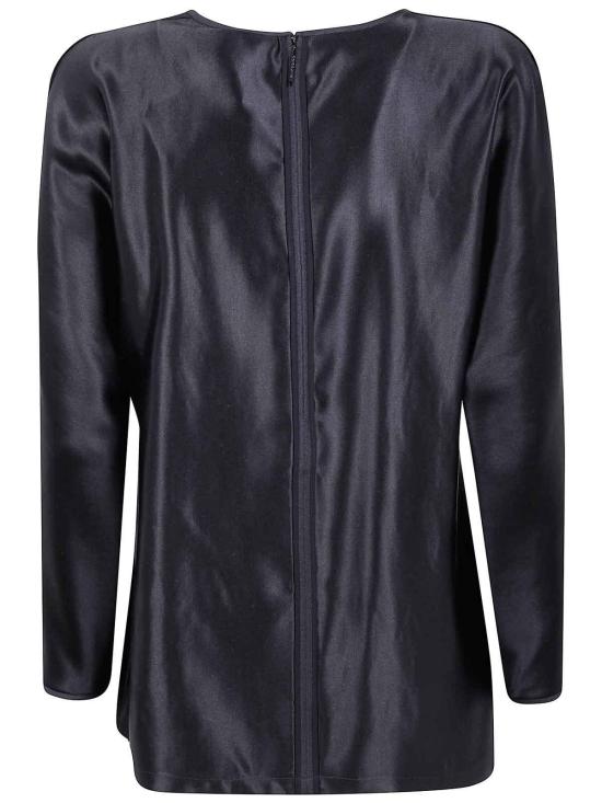 25FW 조르지오 아르마니 블라우스 GW001580TE15808UC001 BLACK - GIORGIO ARMANI