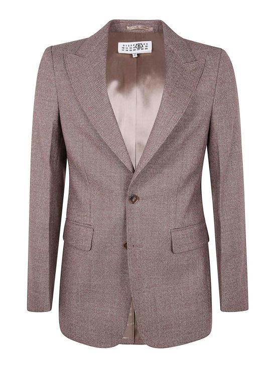 25FW MM6 메종마르지엘라 수트 자켓 S62BN0114M35687137M NUDE NEUTRALS