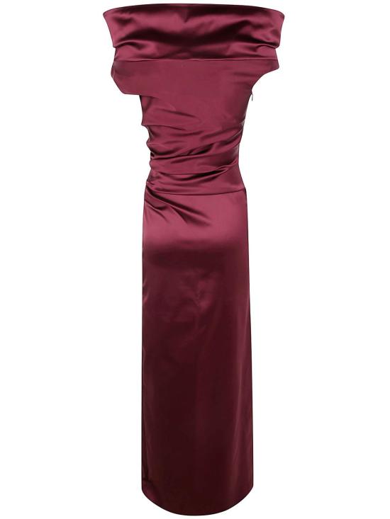 25FW 막스마라 롱 원피스 25212260446E15 RED - MAX MARA
