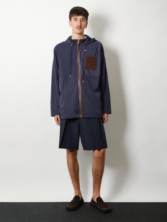 26FW 로에베 테크니컬 쉘 후드 재킷 H616Y02X22 NAVY - LOEWE