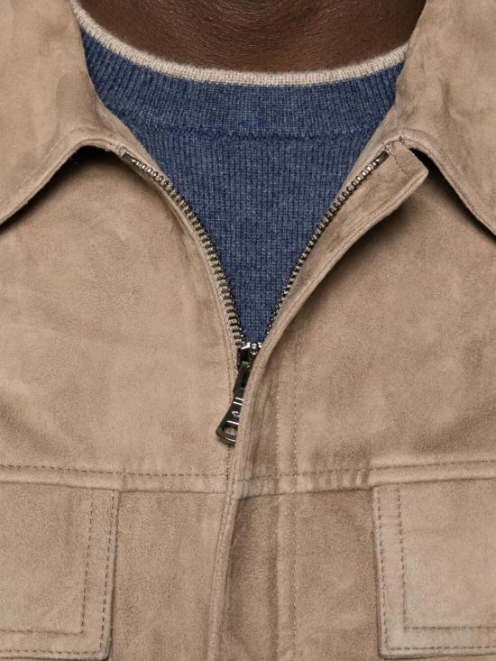 26FW 폴앤샤크 가죽 자켓 25412481 816 BEIGE - PAUL & SHARK