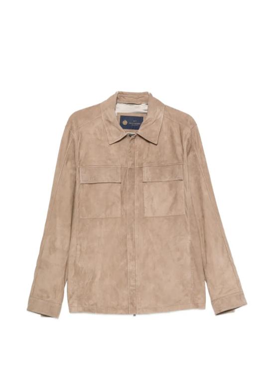 26FW 폴앤샤크 가죽 자켓 25412481 816 BEIGE