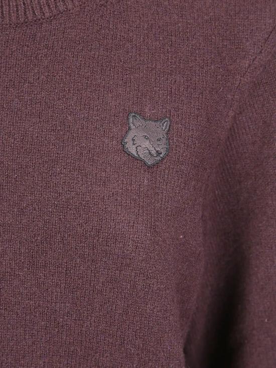 26FW 메종키츠네 스웨터 MRWKJ11KT1006 0553 DARK WOOD - MAISON KITSUNE