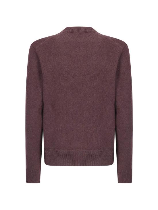 26FW 메종키츠네 스웨터 MRWKJ11KT1006 0553 DARK WOOD - MAISON KITSUNE