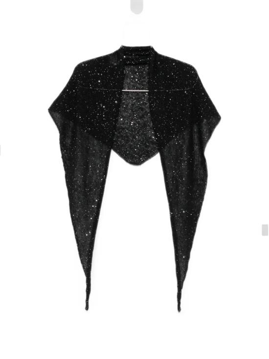 26FW 누드 머플러/스카프 1101W26155 09 BLACK