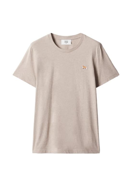 26FW 메종키츠네 베이비 폭스 레귤러 티셔츠 PW00115KJ7026 0604 CLEAR BEIGE MELANGE