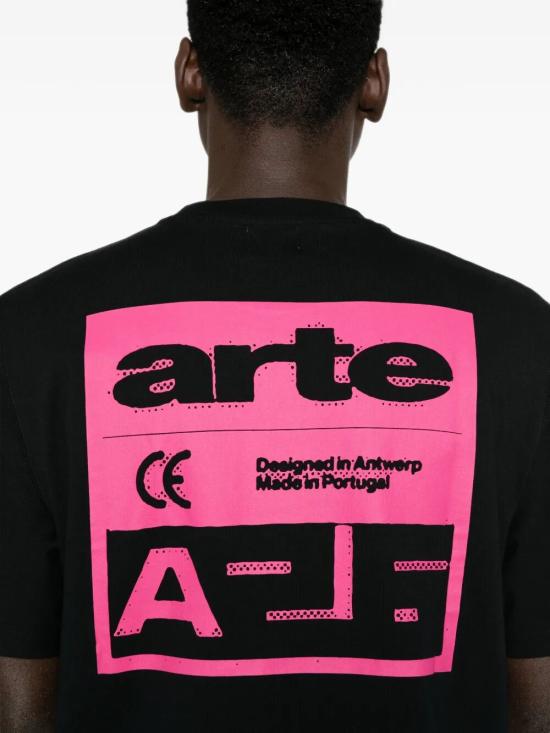 26FW 아르떼 앤트워프 반팔 티셔츠 AW26 122T 1 BLACK - ARTE ANTWERP