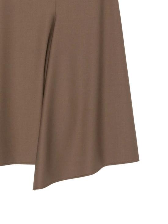 26FW 누드 롱 스커트 1103W26246 50 TAUPE - NUDE