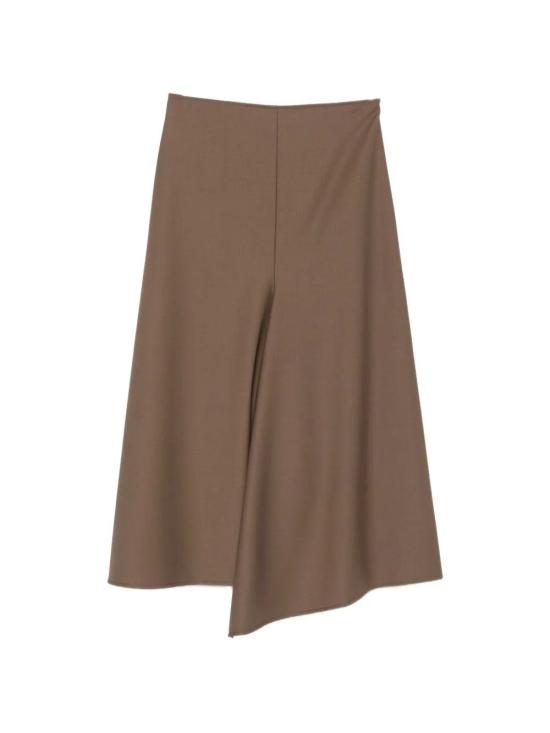 26FW 누드 롱 스커트 1103W26246 50 TAUPE