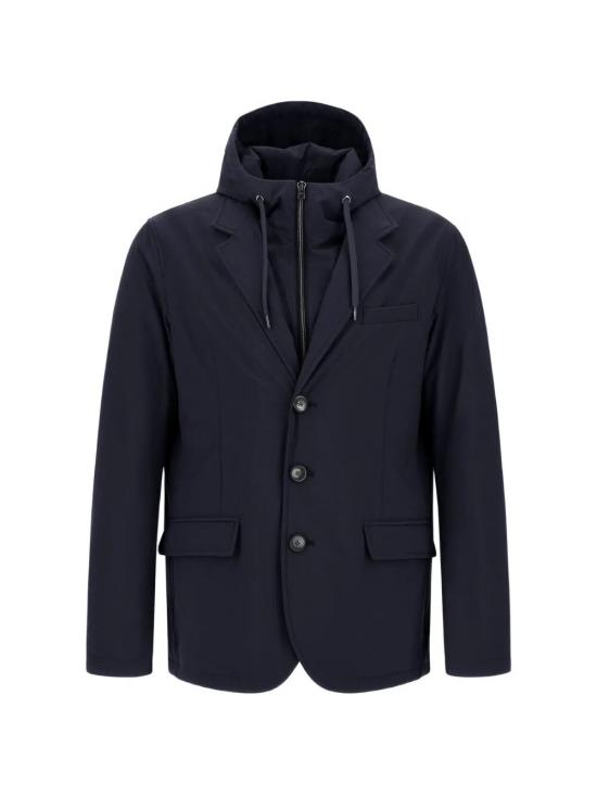 26FW 에르노 스트레치 컴포트 나일론 리조트 블레이저 GA00018UR 12742S 9200 BLUE