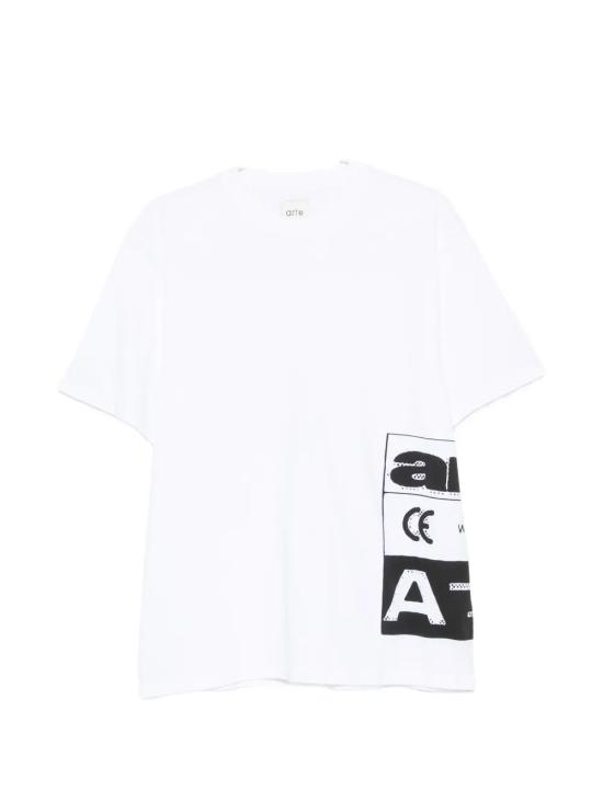 26FW 아르떼 앤트워프 반팔 티셔츠 AW26 131T 100 WHITE