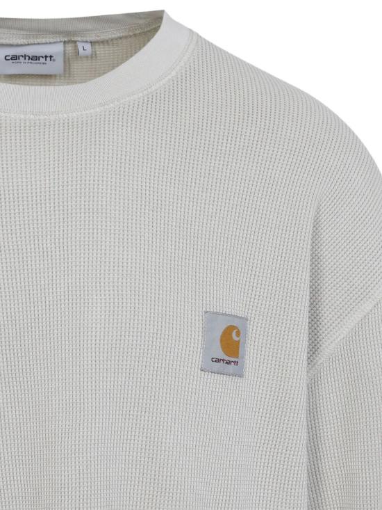 26FW 칼하트 WIP 롱슬리브 비스타 와플 티셔츠 I035304 2LPGD FLEUR DE SEL - CARHARTT WIP