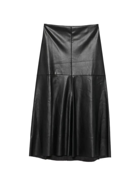 26FW 누드 미디 스커트 1103W26201 09 BLACK