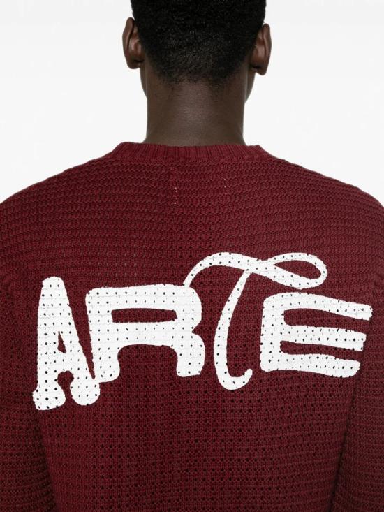 26FW 아르떼 앤트워프 스웨터 AW26 062K 602 BORDEAUX - ARTE ANTWERP