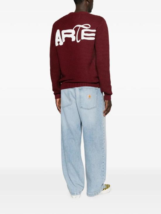 26FW 아르떼 앤트워프 스웨터 AW26 062K 602 BORDEAUX - ARTE ANTWERP