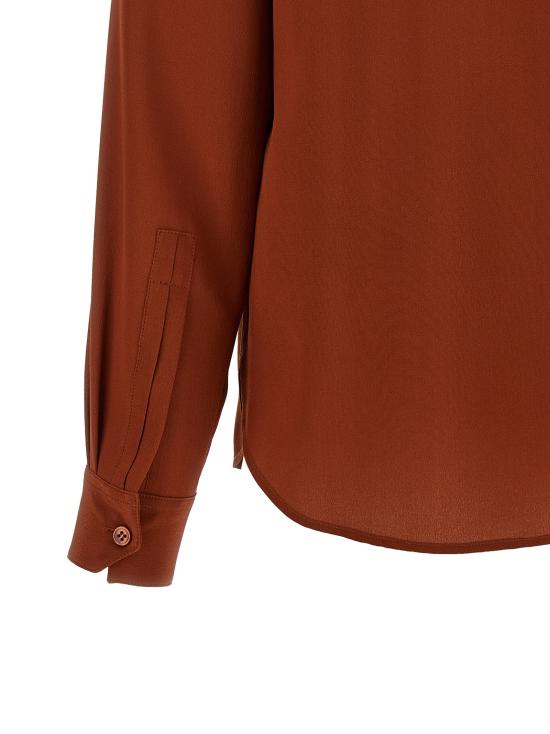 26FW 생로랑 셔츠 864595Y100W2092 Orange - SAINT LAURENT