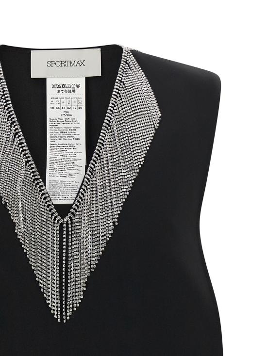 26FW 스포트막스 이브닝 티셔츠 2622166031600003 Black - SPORTMAX