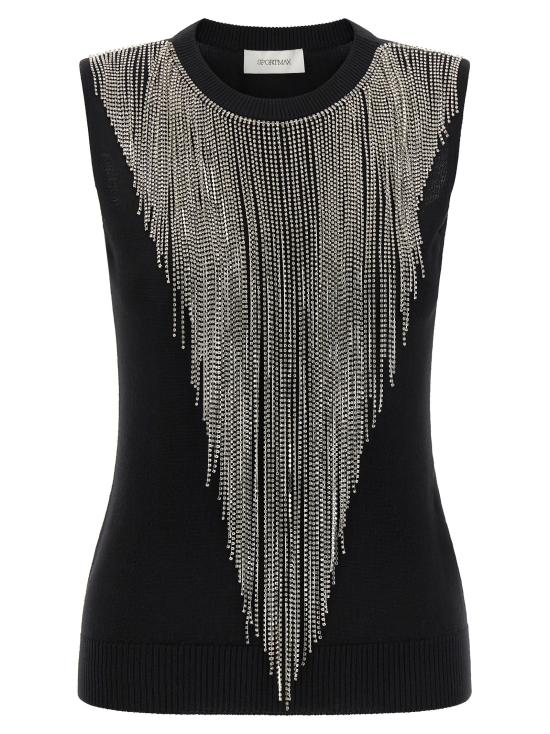 26FW 스포트막스 이브닝 티셔츠 2622366041600006 Black