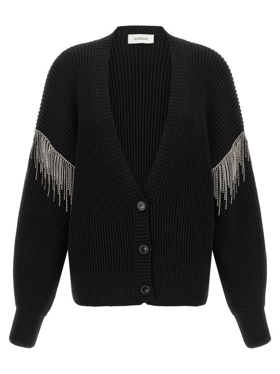 26FW 스포트막스 가디건 2622346021600006 Black