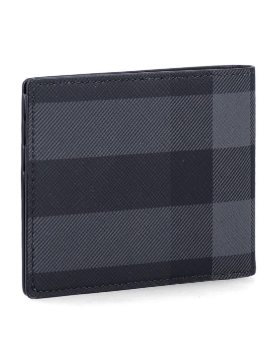 26SS 버버리 체크 반지갑 8112244A1208 Black - BURBERRY
