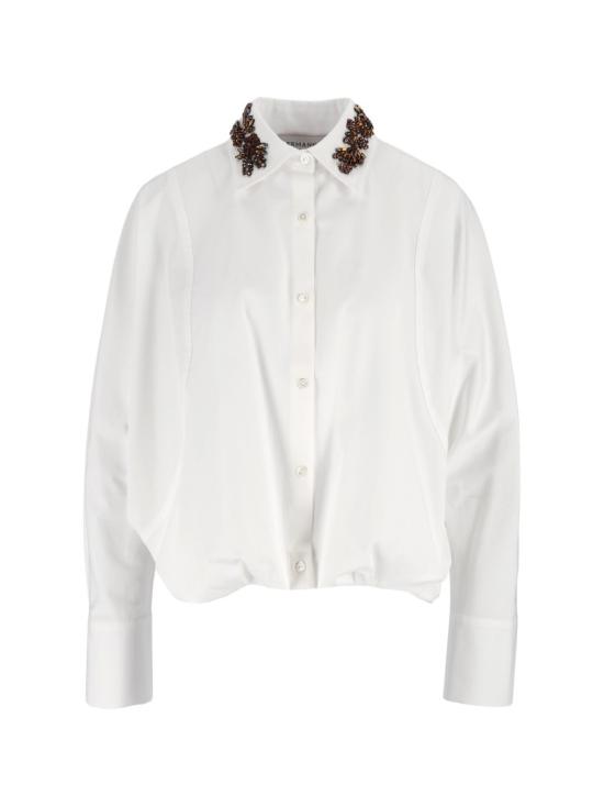 26FW 에르마노 설비노 탑 D49EK014E34 White
