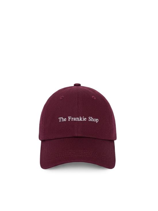 26FW 더프랭키샵 볼캡 HAFS040247110 BURGUNDY