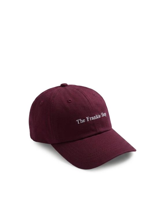 26FW 더프랭키샵 볼캡 HAFS040247110 BURGUNDY - THE FRANKIE SHOP
