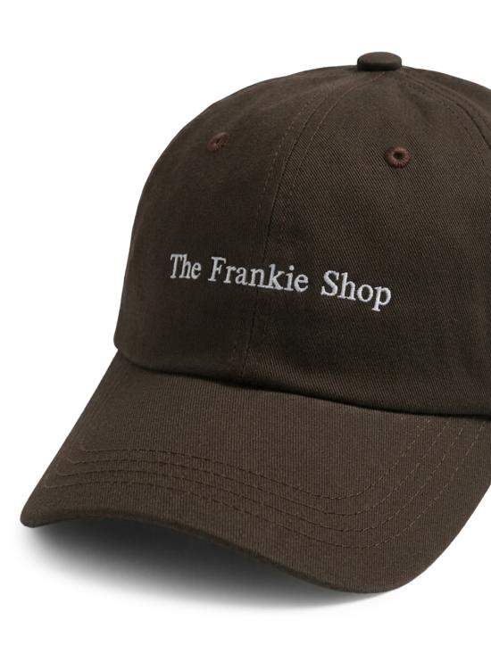 26FW 더프랭키샵 볼캡 HAFS045672010 DARK BROWN - THE FRANKIE SHOP