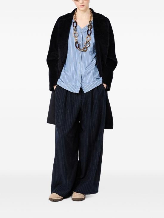 26FW 에스막스마라 스트레이트 팬츠 2629136013600 001 Blue - 'S MAX MARA