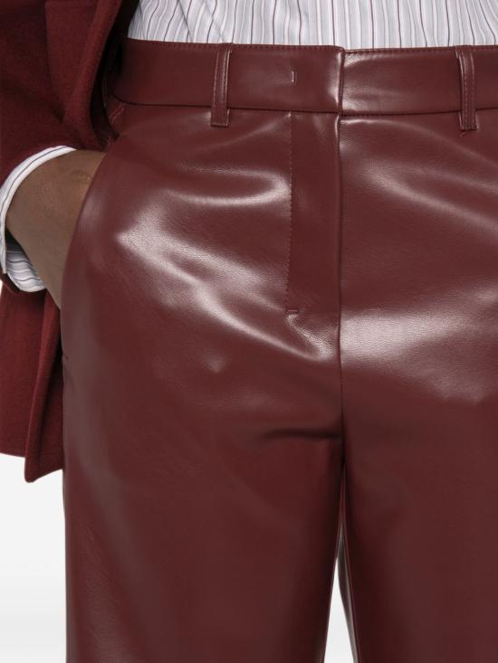 26FW 에스막스마라 가죽 팬츠 2629786043600 003 Bordeaux - 'S MAX MARA