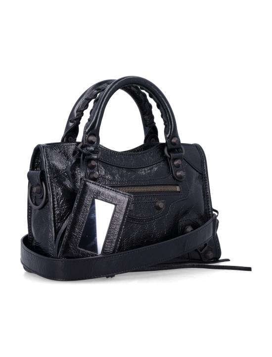 26FW 발렌시아가 르 시티 백 8657632ACFH 1000 NERO - BALENCIAGA