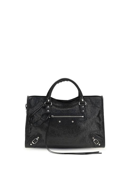 26FW 발렌시아가 르 시티 백 미디움 8657602ACLR 1000 NERO