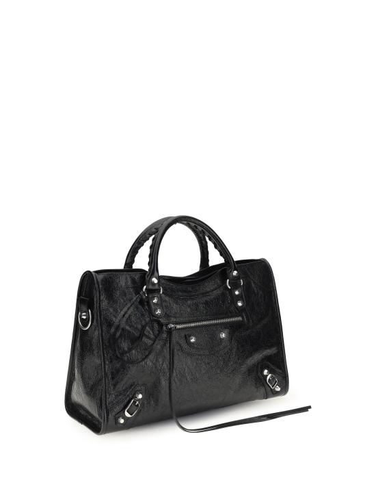 26FW 발렌시아가 르 시티 백 미디움 8657602ACLR 1000 NERO - BALENCIAGA