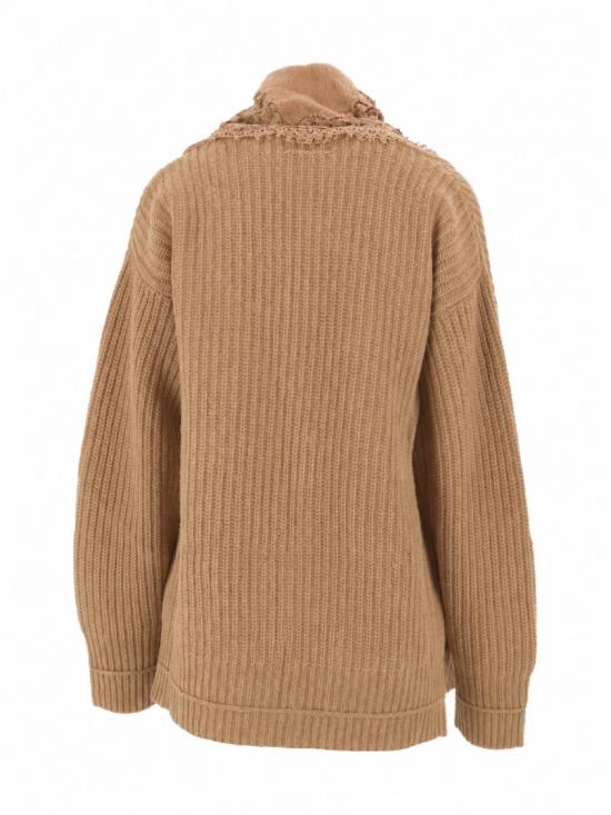 26FW 에르마노 설비노 니트웨어 D49EN059EO1 Brown - ERMANNO SCERVINO