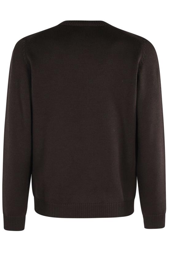 26FW 로베르토 콜리나 니트웨어 263MYB02001 099 Brown - ROBERTO COLLINA
