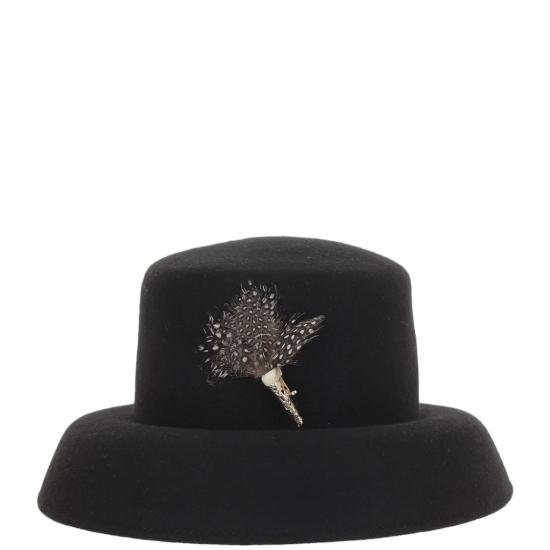 26FW 알렉시아 알바레즈 데 톨레도 버킷햇 BUCKETNEGRO Black